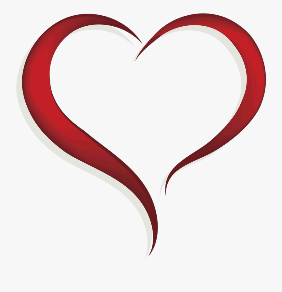 Heart Clipart Free Clip Art Of Hearts Clipart Clipart - Free Open Heart Clipart, Transparent Clipart