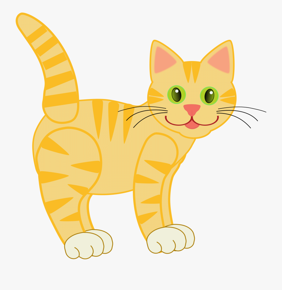 Cat Clip Art Animals Cleanclipart - Cat Clipart, Transparent Clipart