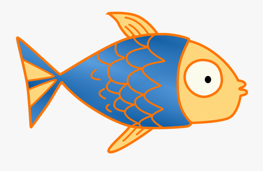 Free Cartoon Fish Clip Art - Cute Cartoon Fish Png, Transparent Clipart