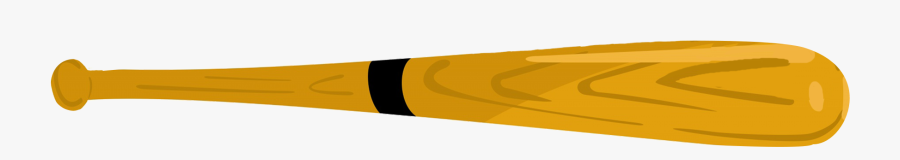 Baseball Bat Baseball Clipart - Orange, Transparent Clipart