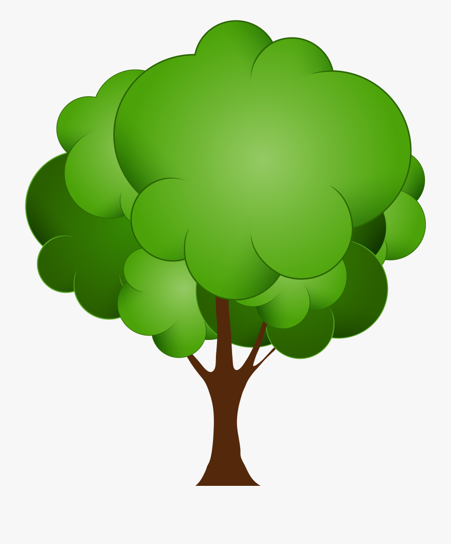 Green Tree Png Clip Art - Trees Clip Art Png, Transparent Clipart