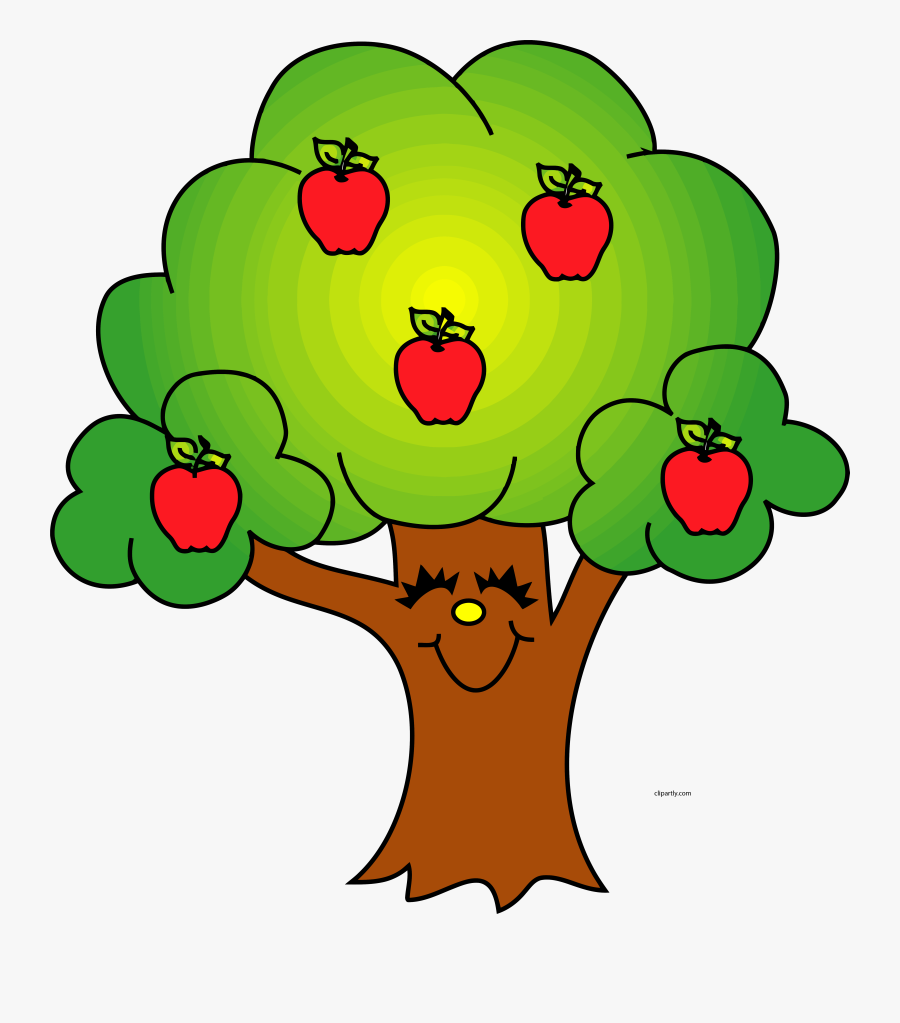 Trees Image Of Tree Clipart 8 Cool Apple Tree Clip - Tree Clipart, Transparent Clipart
