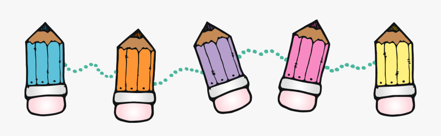 School Clipart Banner - School Supply Clipart Border, Transparent Clipart