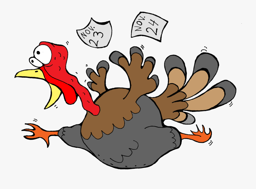 Scared Turkey Clipart, Transparent Clipart