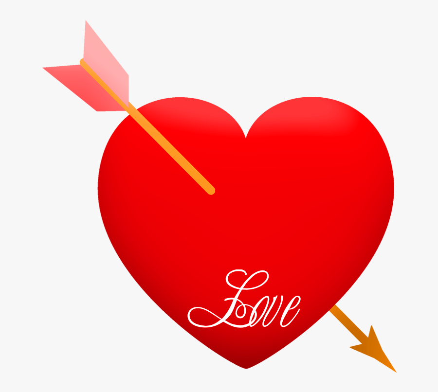 Valentine Heart Clipart - Valentine Heart Transparent Background, Transparent Clipart