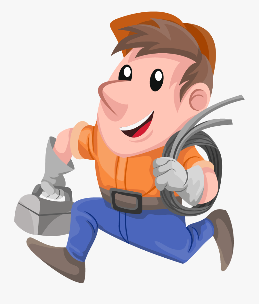 Free Handyman Clip Art - Handyman Cartoon, Transparent Clipart