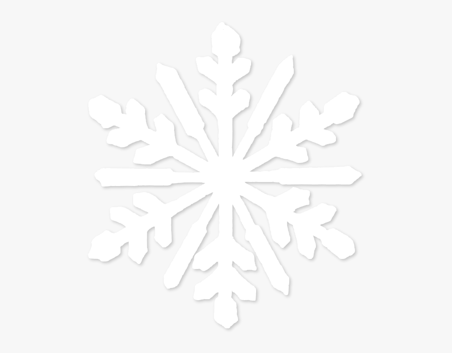 White Snowflake Png Transparent, Transparent Clipart