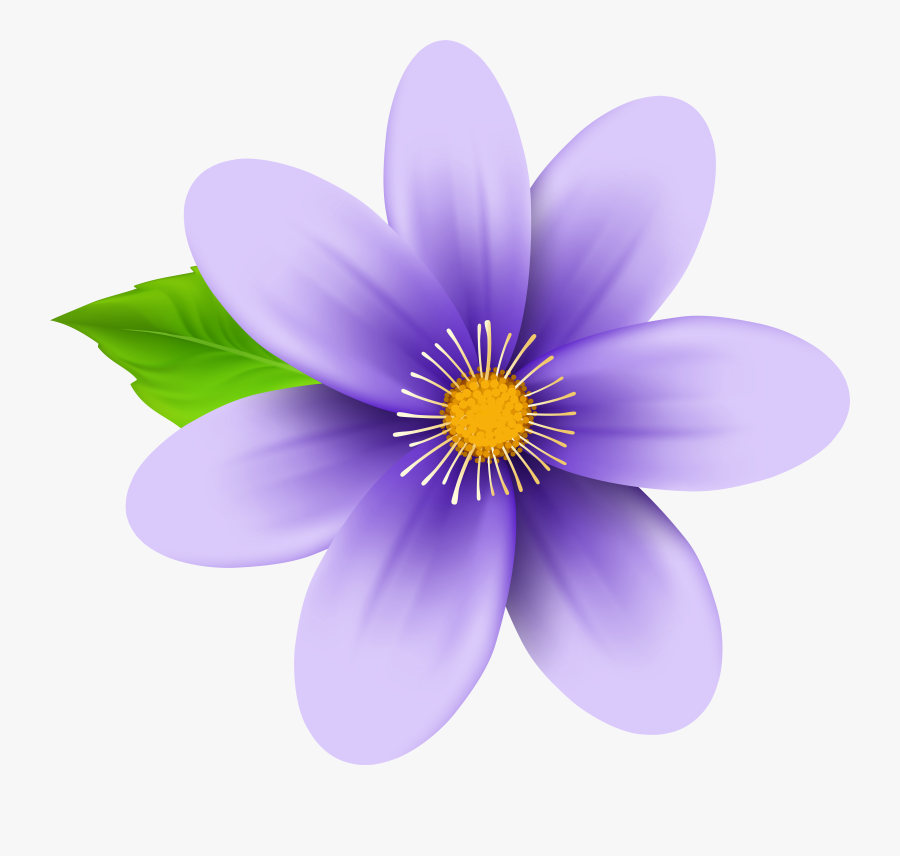 Free Flowers Clipart Purple, Transparent Clipart
