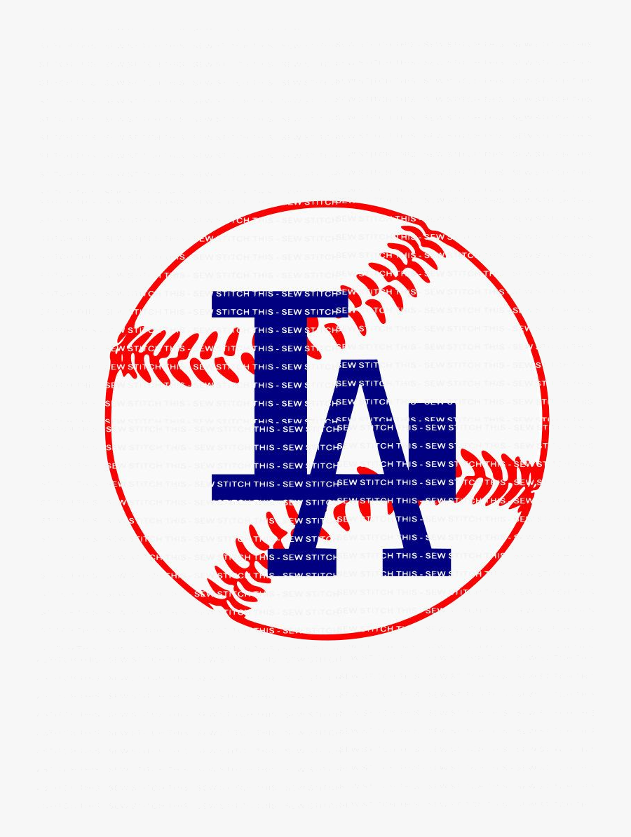 Dodgers Baseball Clipart La Free On Transparent Png - Vector Baseball Graphic, Transparent Clipart