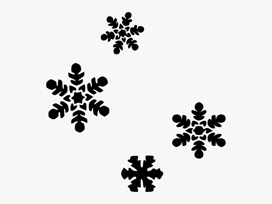 Snowflake Clipart Snowfall - Snowflake Clipart, Transparent Clipart
