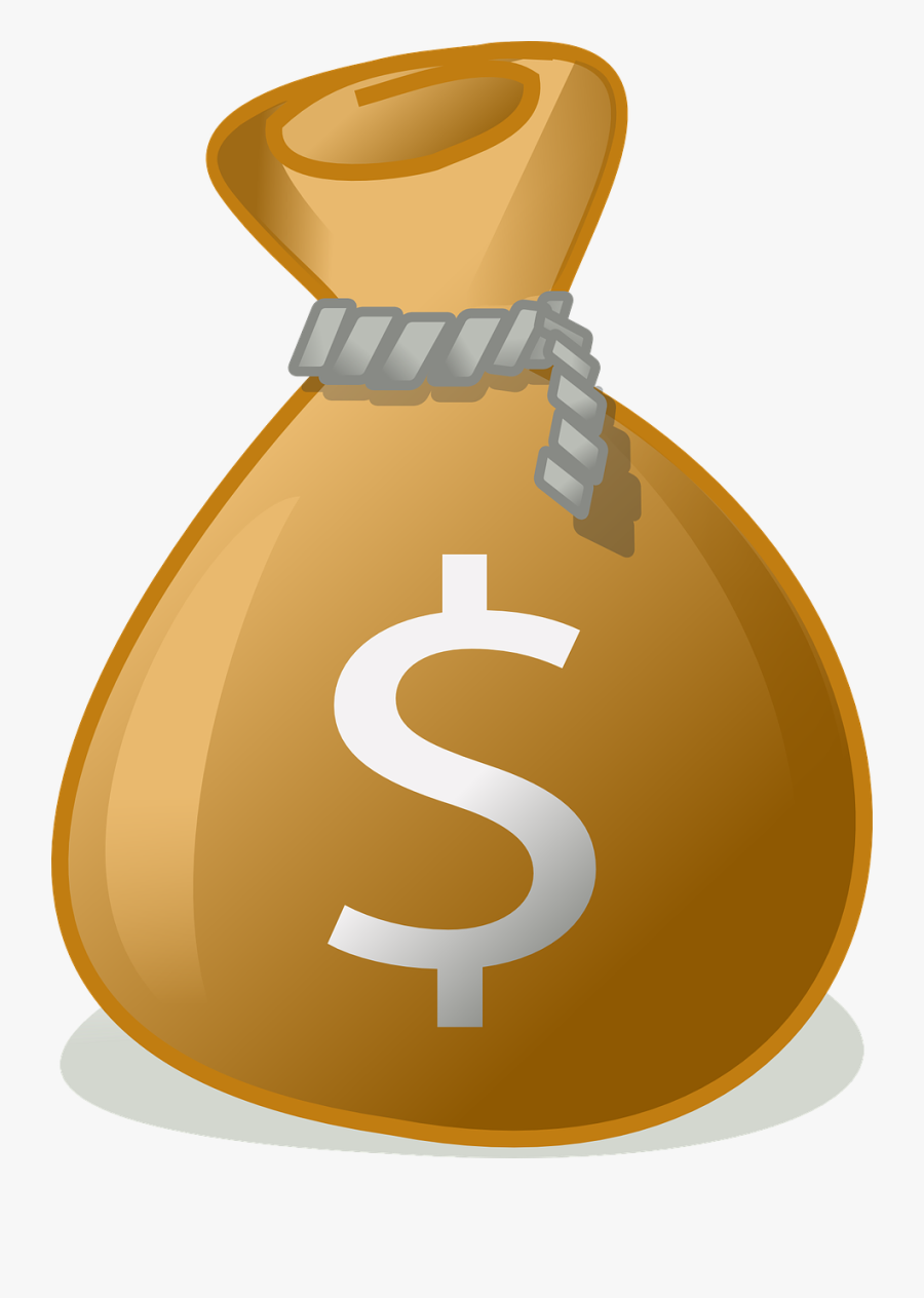 Money Bag - Money Bag Vector Png, Transparent Clipart