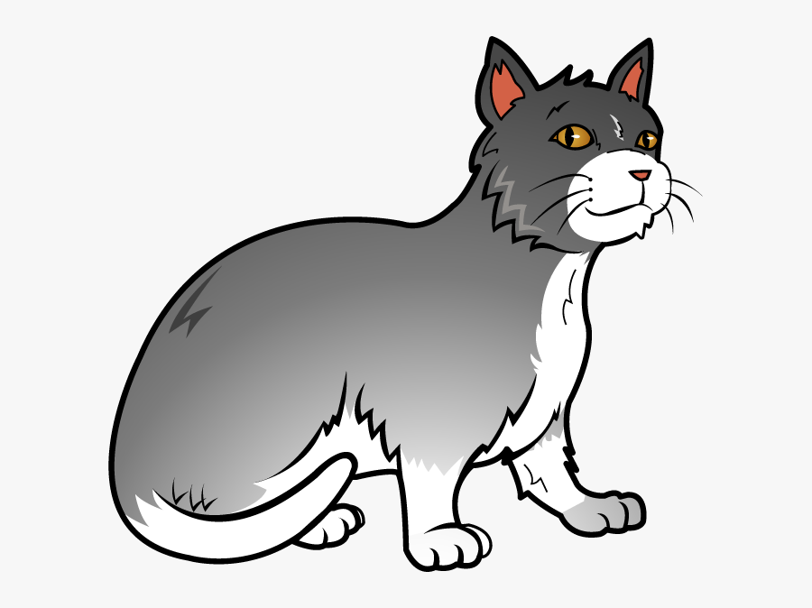 Free Art Clip Of Cat Clipart Image - Cat Clipart Free, Transparent Clipart