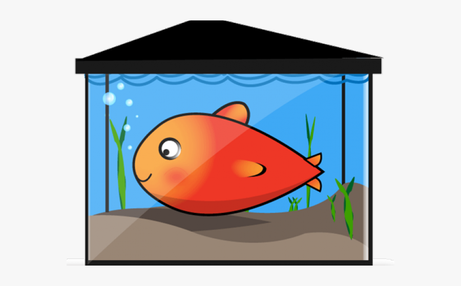 Aquarium Clipart Breathing - Fish In An Aquarium Image Clipart, Transparent Clipart