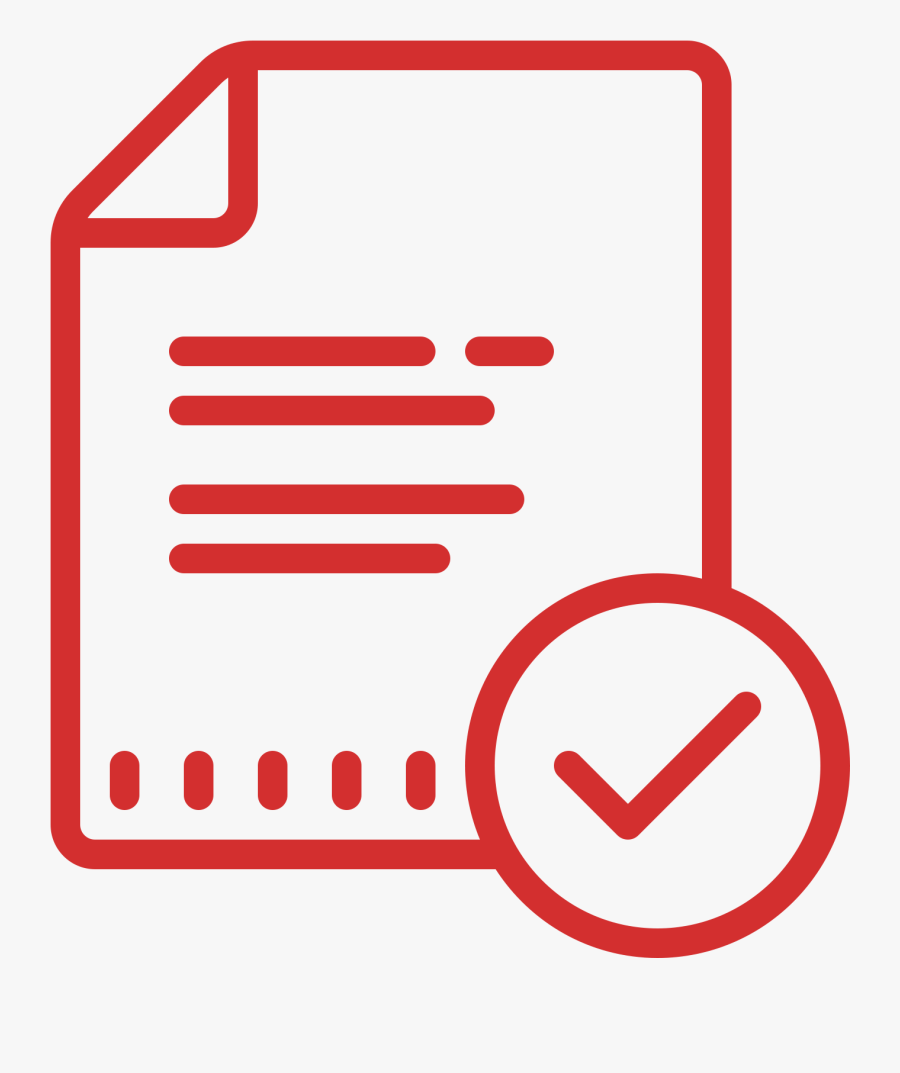 Check File Icon - Visual Check Icon, Transparent Clipart