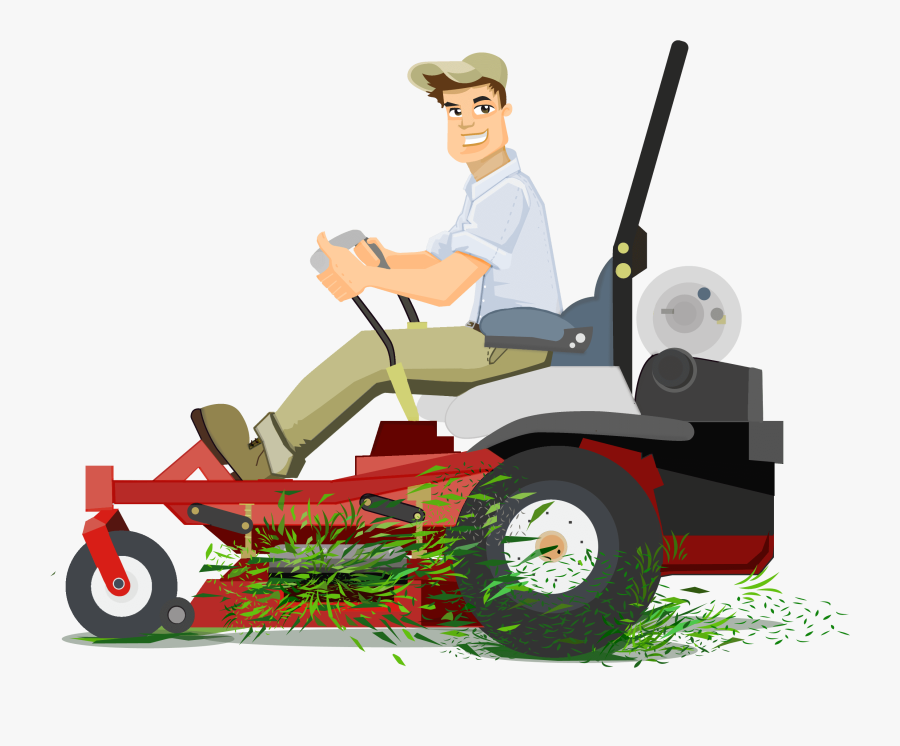 Transparent Lawn Mower Clip Art, Transparent Clipart