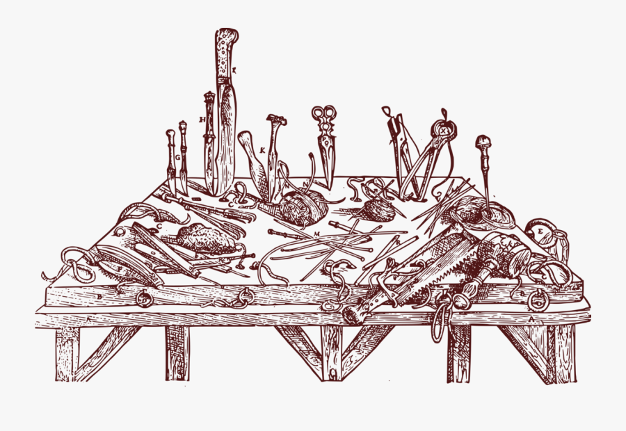 Transparent Tools Clip Art - General Surgery Left Hand Pathology, Transparent Clipart