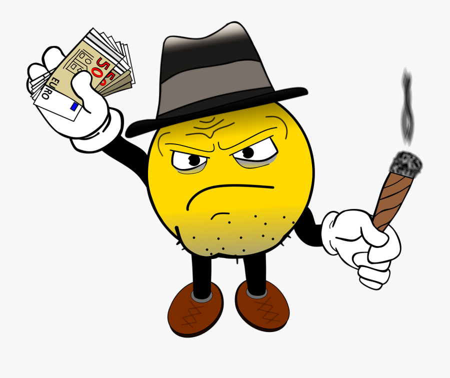 Here Is How Bookmakers Rip You Off Clip Transparent - Mafia Smiley, Transparent Clipart