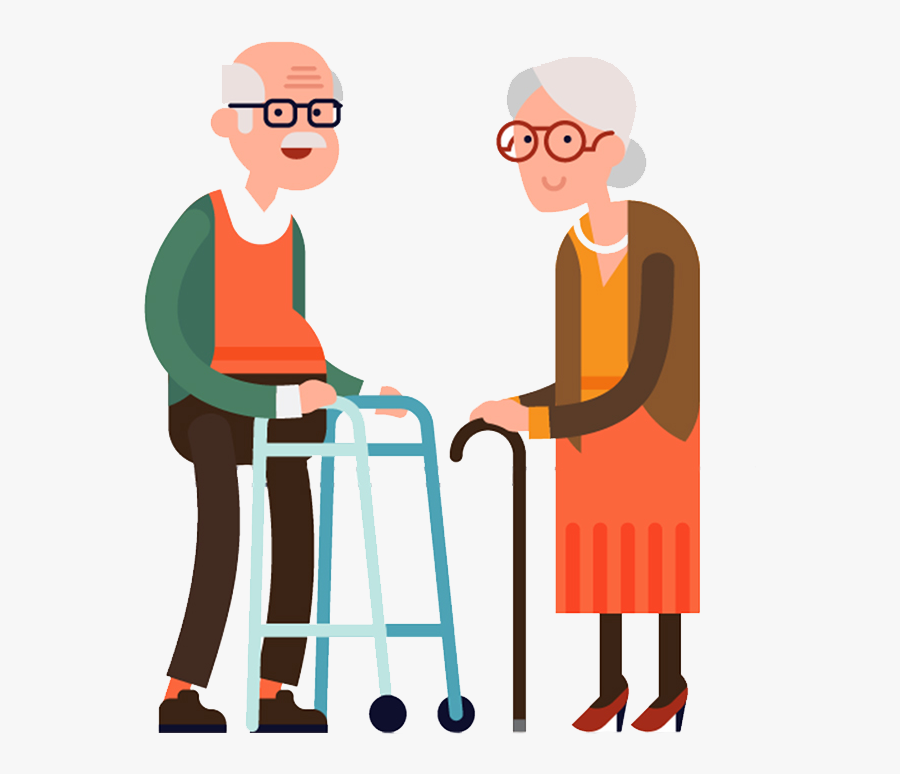 Old Clipart Elders - Clipart Care For Elderly, Transparent Clipart