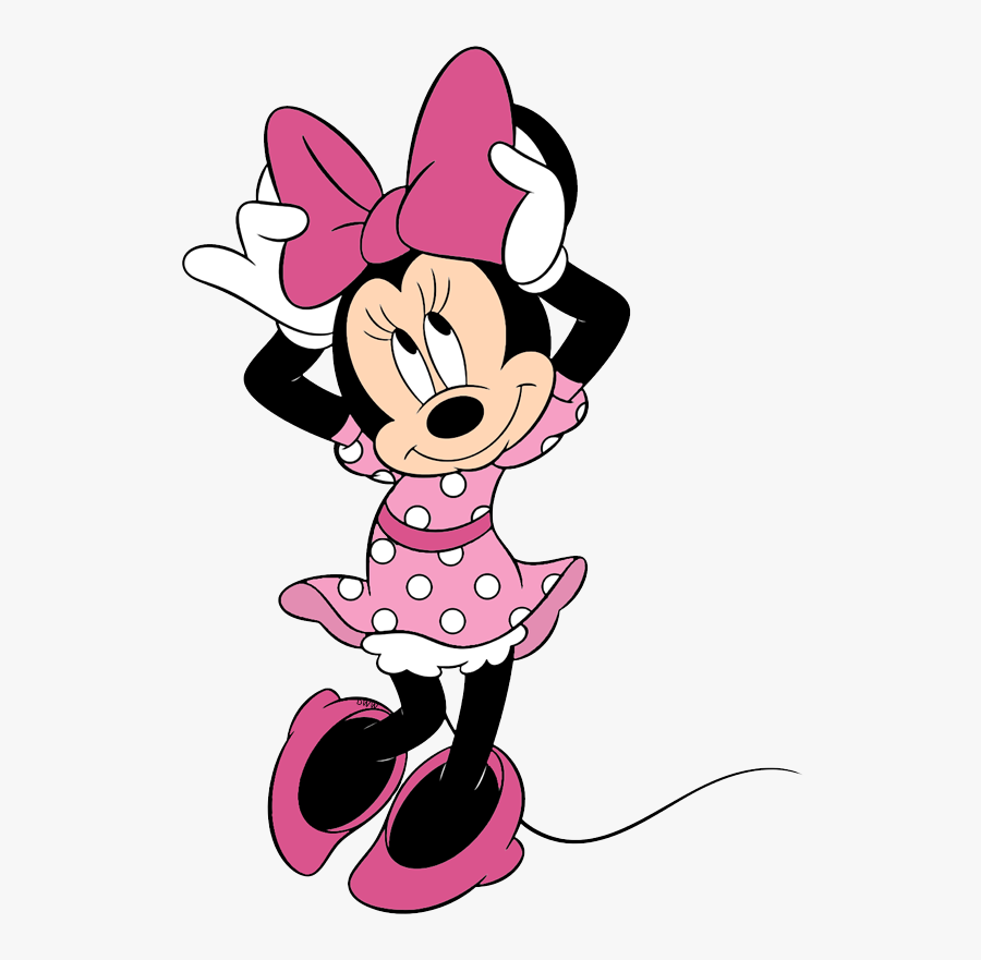 Birthday Card Disney Minnie, Transparent Clipart