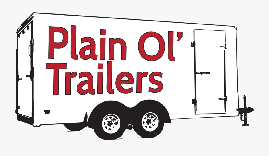 Budget Trailers Plain Ol - Cargo Trailer Clip Art, Transparent Clipart