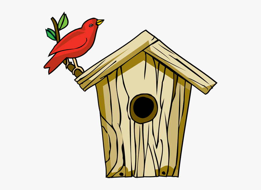 Landscaping Clipart - Birdhouse Clipart, Transparent Clipart