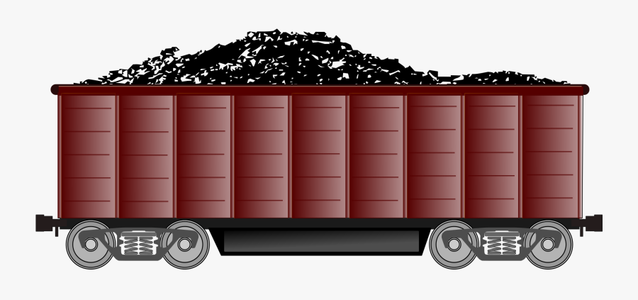 Coal Wagon - Train Coal Png, Transparent Clipart