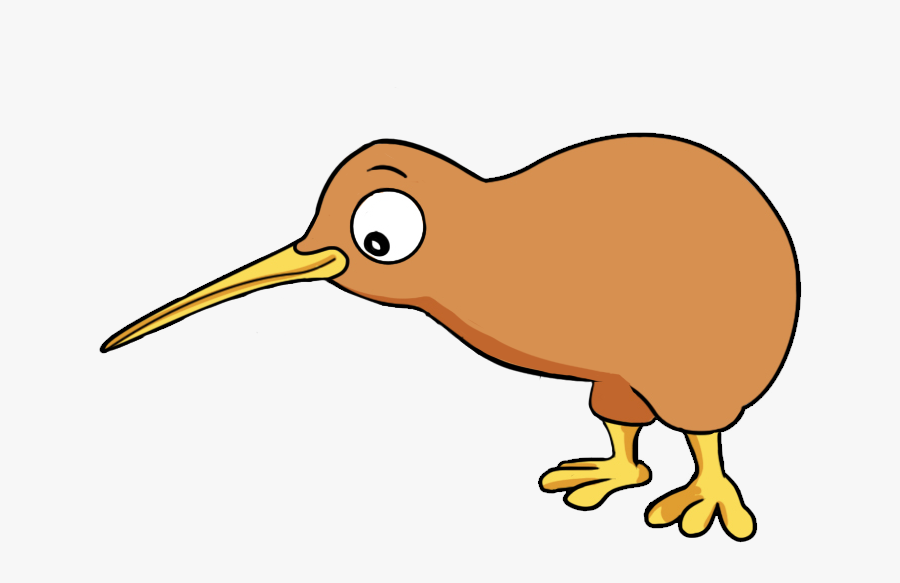 The Kiwi Bird Is A Small Flig - Kiwi Bird Clipart, Transparent Clipart