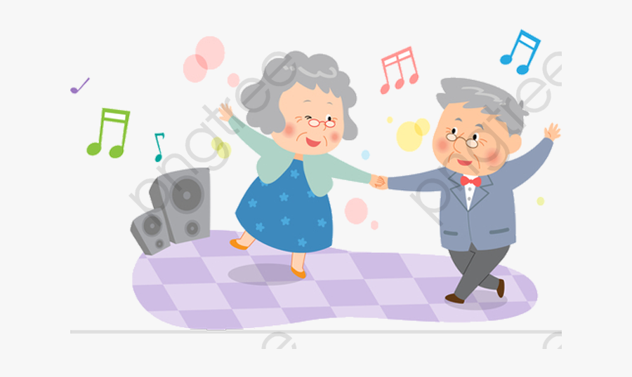Dancing Old Man - Dança Idosos Png, Transparent Clipart