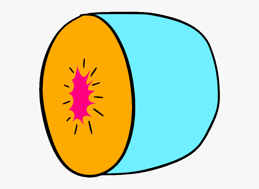 Color Changed Kiwi /, Transparent Clipart