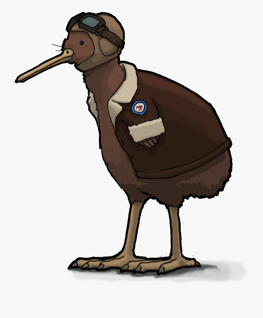 Kiwi Clipart Flightless Bird - Flightless Bird, Transparent Clipart