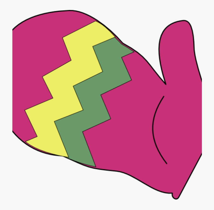 Mittens Clipart Mitten Clip Art At Clker Vector Transparent - Clip Art, Transparent Clipart