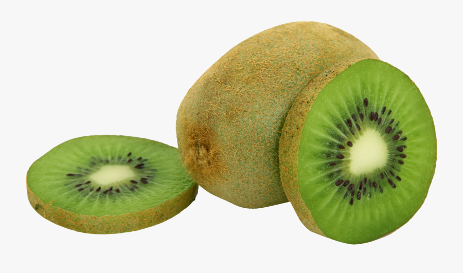 Png Black And White Kiwi Clipart Slice - Kiwifruit Png, Transparent Clipart