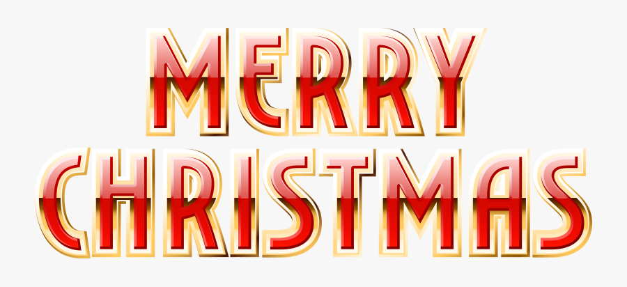 Merry Christmas Text Clipart Kiwi - Graphic Design, Transparent Clipart
