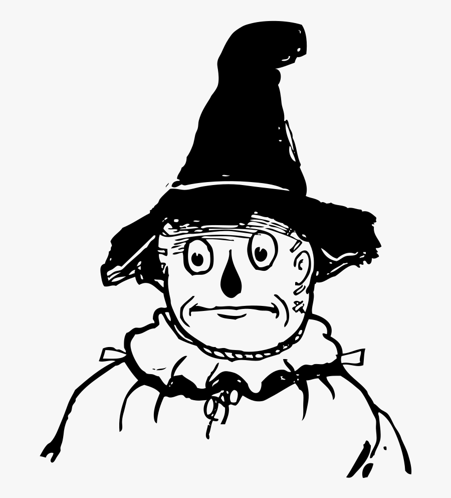 Human Behavior,art,monochrome Photography - Scarecrow Of The Wonderful Wizard Of Oz Clipart, Transparent Clipart