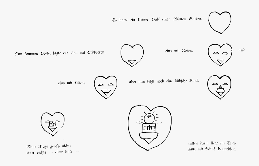 Marie Von Olfers Malfibel - Heart, Transparent Clipart