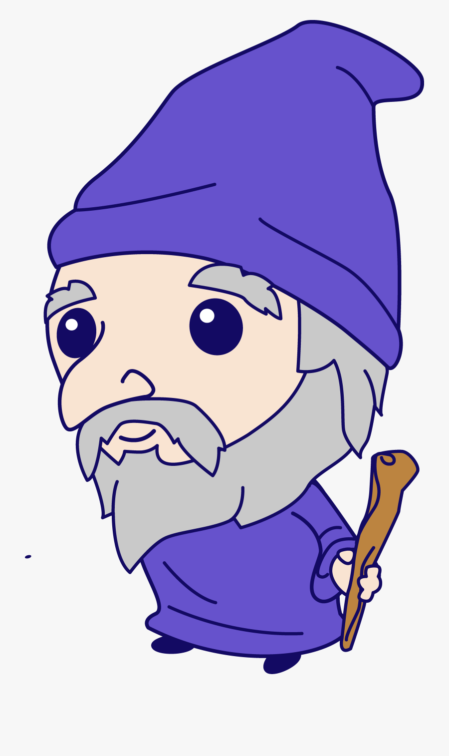 Cute Little Wizard - Little Wizard Png, Transparent Clipart