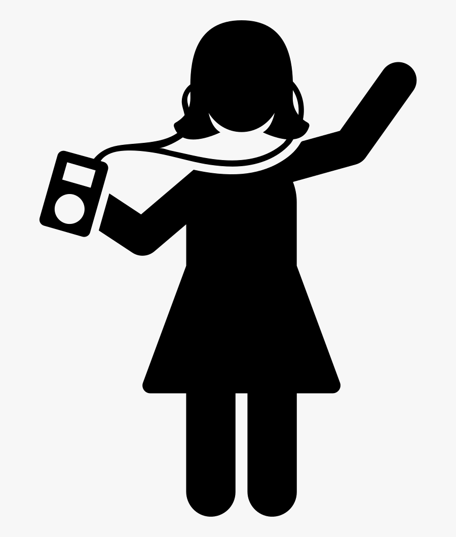 Listening To Music Png Png Royalty Free Download - Listening To Music Icon Png, Transparent Clipart