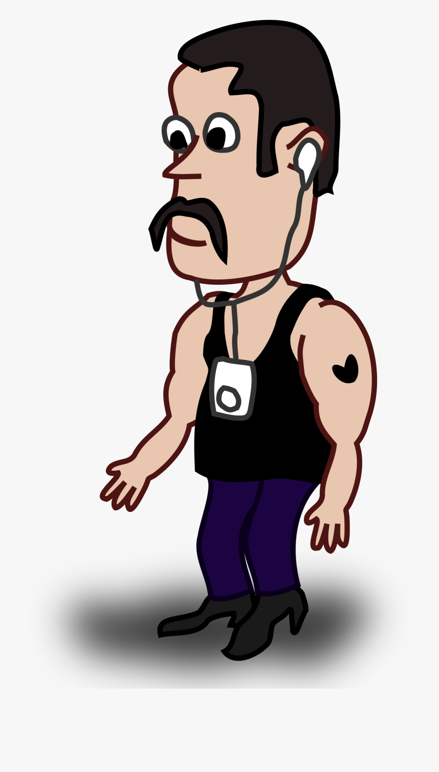 Comic Characters Trendy Big - Funny Comic People Clip Arts, Transparent Clipart