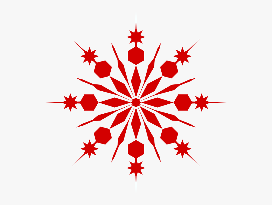Snowflake - Clipart - Transparent - Background - Transparent Background Snowflake Clip Art, Transparent Clipart