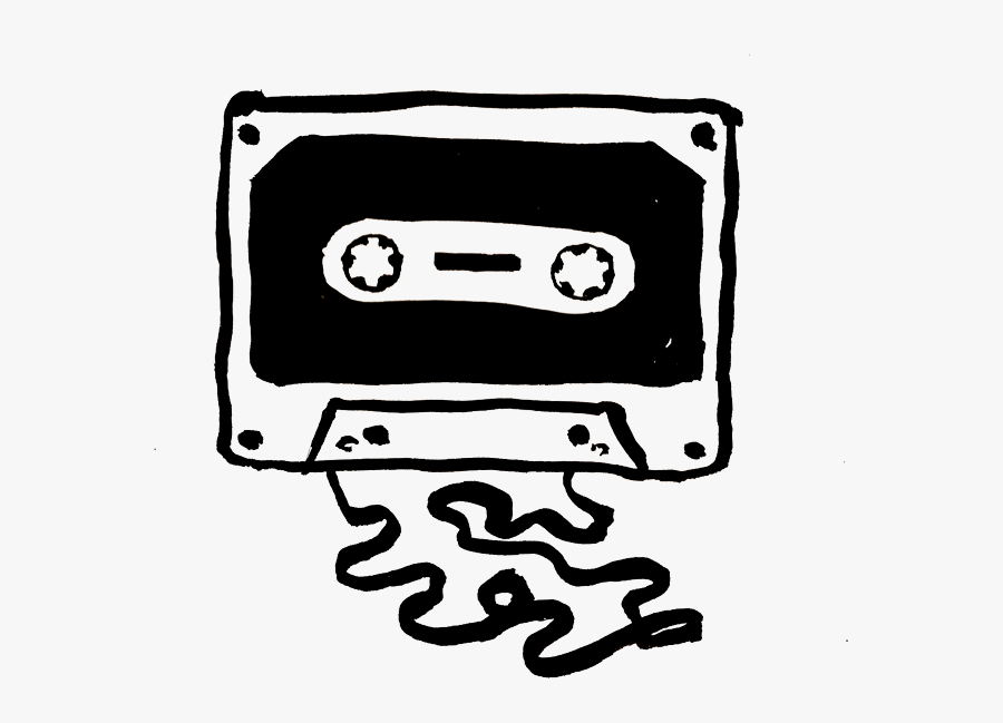 Transparent Cassette Tape Png - Clipart Transparent Cassette Tape, Transparent Clipart
