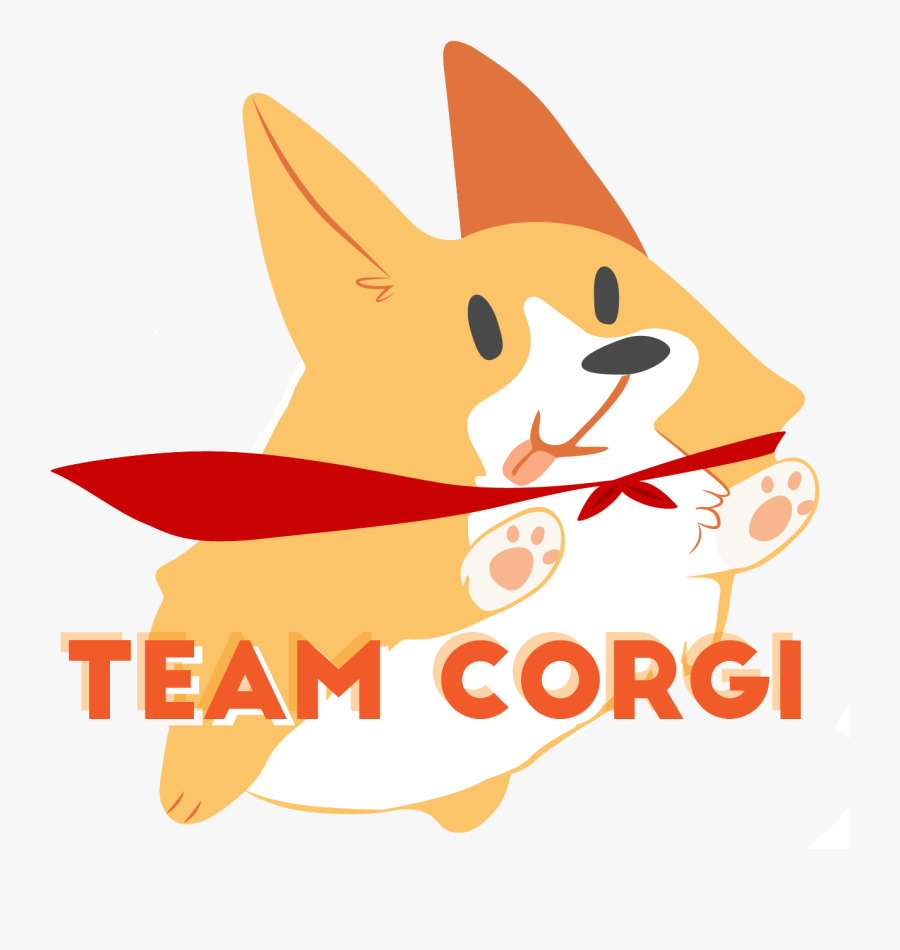 Corgi Clipart Logo - Team Corgi, Transparent Clipart