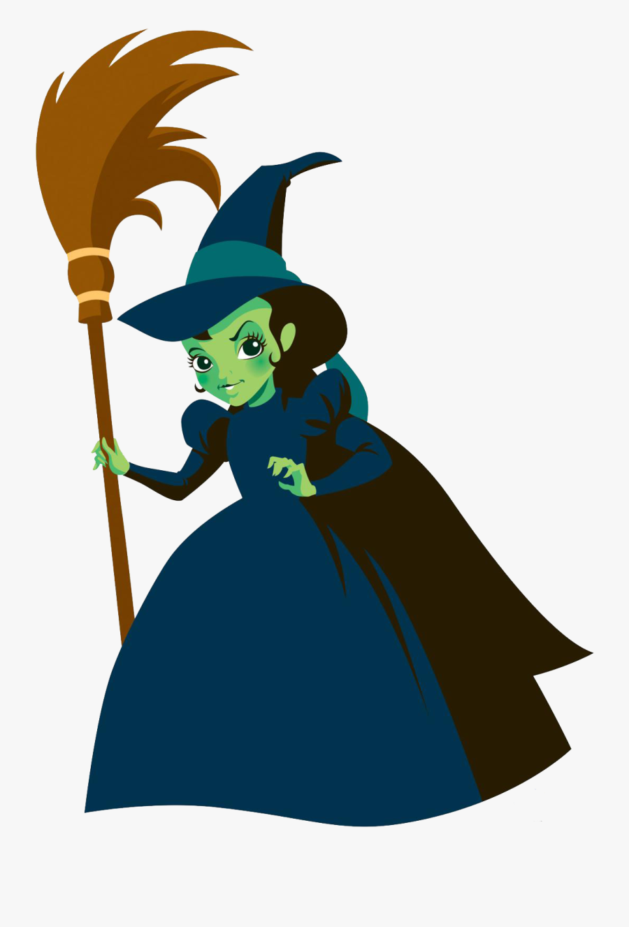 Wizard Of Oz Wicked Witch Cartoon, Transparent Clipart