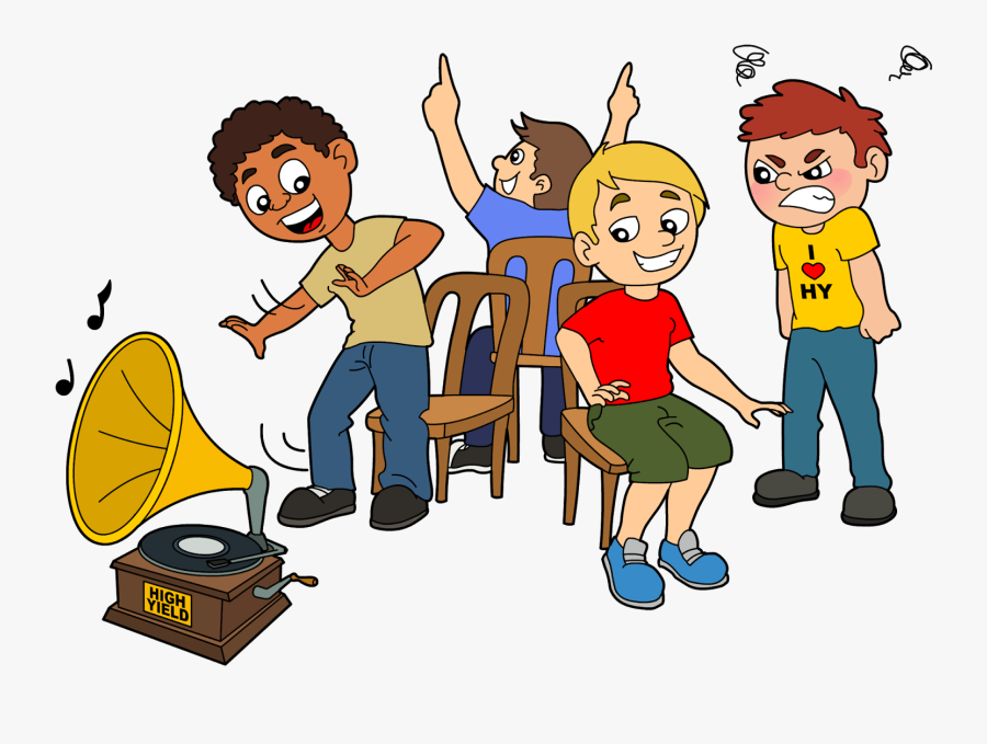 Big How To Sunshine - Musical Chair Clipart, Transparent Clipart