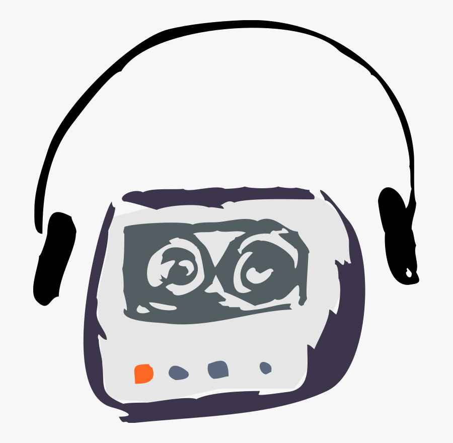 Cassette Player Clip Art, Transparent Clipart