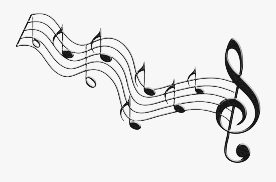 Clipart Of Tones, Music And Notes Clipart Of Listening - Music Tones Png, Transparent Clipart