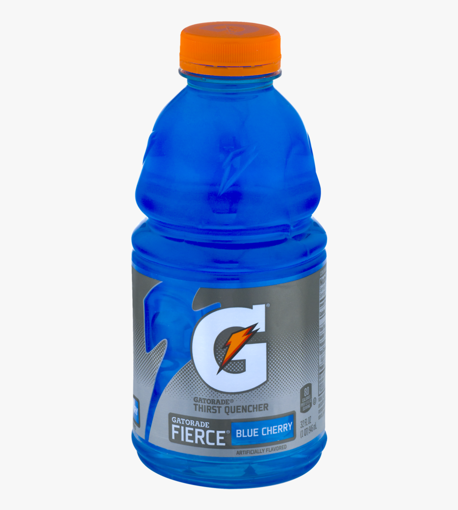 Gatorade G Series Fierce Blue Cherry, 32 Fl Oz - Gatorade Cool Blue, Transparent Clipart