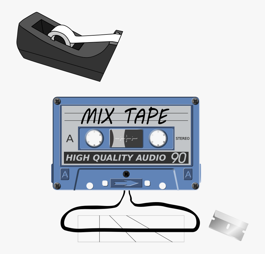 Electronic Device,musical Instrument Accessory,technology - Cassette And Pen, Transparent Clipart