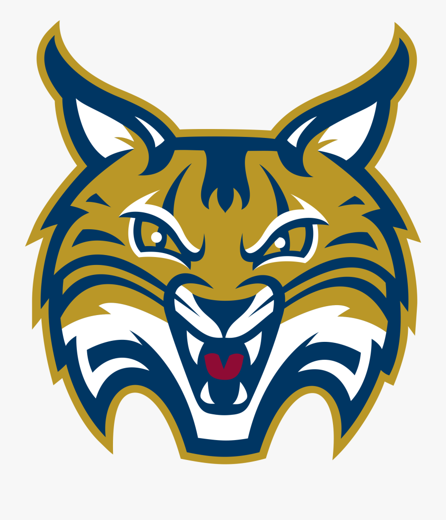 Bobcat Clipart Transparent - Quinnipiac Bobcats Quinnipiac University Logo, Transparent Clipart