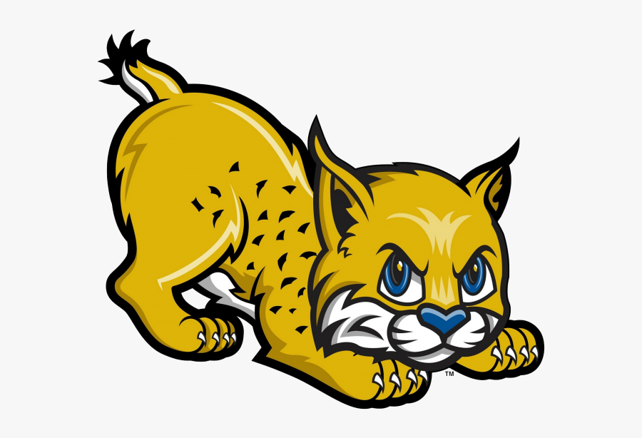 Uc Merced Golden Bobcats Men"s Basketball Clip Art - Bobcat Clipart, Transparent Clipart