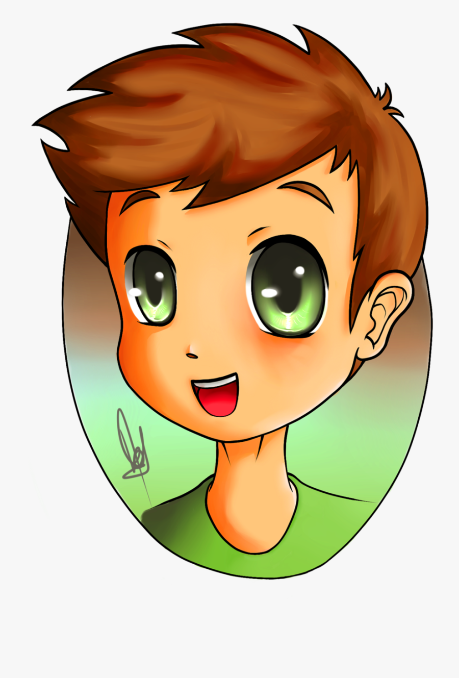 Clip Art Collection Of Free Animation - Anime Cartoon Sketch Boy, Transparent Clipart